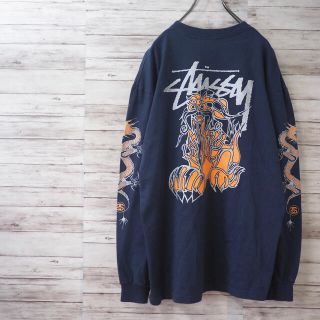 ステューシー(STUSSY)の2007AW Stussy Leo&Dragon L/S Tee(Tシャツ/カットソー(七分/長袖))