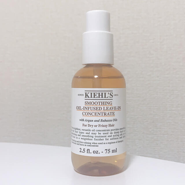 Kiehl's(キールズ)のキールズ スムージング ヘアオイル コスメ/美容のヘアケア/スタイリング(ヘアケア)の商品写真