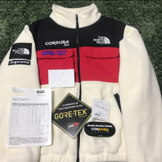 Supreme Expedition Fleece Jacket White L