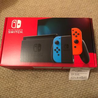 ニンテンドースイッチ(Nintendo Switch)のNintendo Switch JOY-CON(L) ネオンブルー/(R) ネオ(家庭用ゲーム機本体)