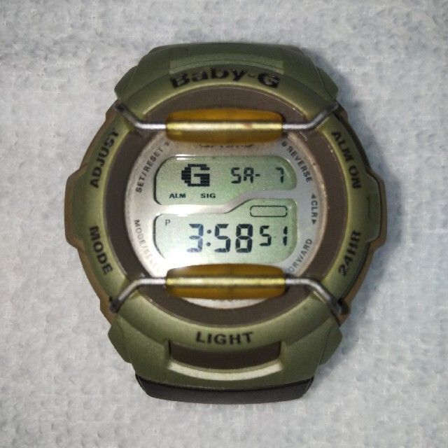 Baby-G(ベビージー)のカシオ Baby-G BG-700 （電池交換済み） レディースのファッション小物(腕時計)の商品写真