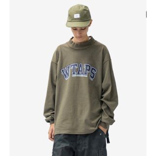 ダブルタップス(W)taps)の希少 XL DAWN MOCK NECK LS WTAPS ロングスリーブ(Tシャツ/カットソー(七分/長袖))