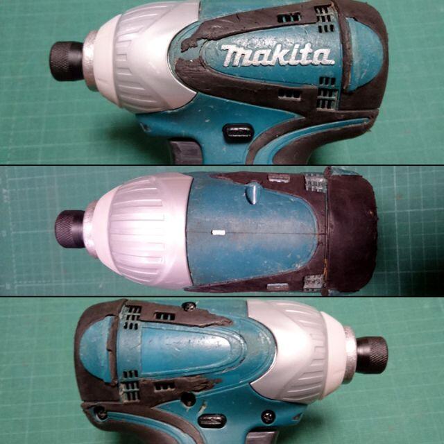 Makita - マキタ インパクトドライバー 14.4V TD13?D 青【訳あり】の