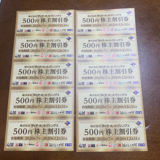 ヴィア・ホールディングス株主優待券5000円分(レストラン/食事券)