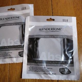 スレンダートーン★腹筋ベルト 専用パッド 2セット(トレーニング用品)