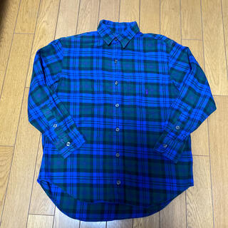 ポロラルフローレン(POLO RALPH LAUREN)のラルフローレン☆140cmのチェックのフランネルシャツです。(Tシャツ/カットソー)
