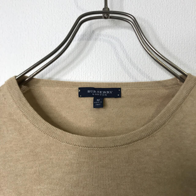 BURBERRY(バーバリー)のバーバリーロンドン ノバチェック 長袖 カットソー Mサイズ メンズのトップス(Tシャツ/カットソー(七分/長袖))の商品写真
