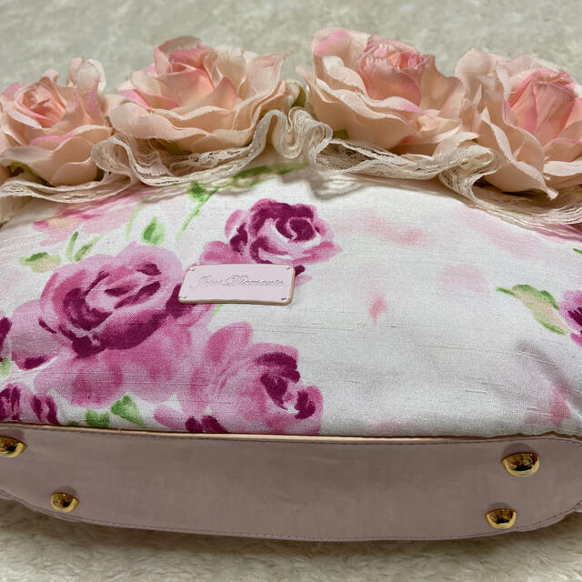 JESUS DIAMANTE(ジーザスディアマンテ)のジーザスディアマンテ💖薔薇🌹いっぱい🌟かわいい💕バッグ美品 レディースのバッグ(ハンドバッグ)の商品写真