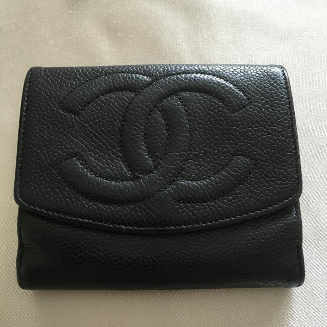 CHANEL(シャネル)のCHANELキャビアスキン財布 レディースのファッション小物(財布)の商品写真
