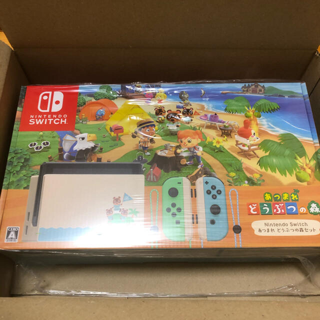 どうぶつの森 Nintendo　switch 本体　新品　印なし