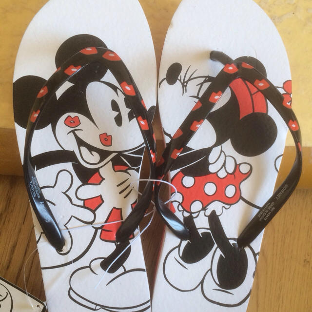 Disney(ディズニー)のPRIMARK♡ミッキー&ミニービーサン レディースの靴/シューズ(ビーチサンダル)の商品写真