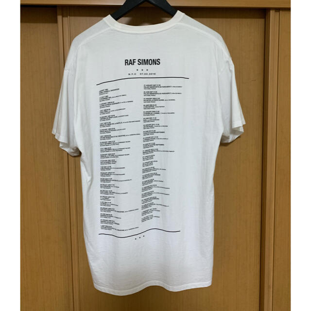 raf simons 18aw Regular fit T-shirt