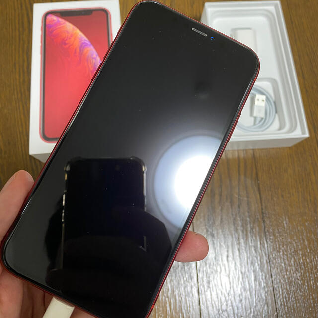 Apple(アップル)の【即日発送】iPhone XR 64GB SIMフリー　残債なし スマホ/家電/カメラのスマートフォン/携帯電話(スマートフォン本体)の商品写真