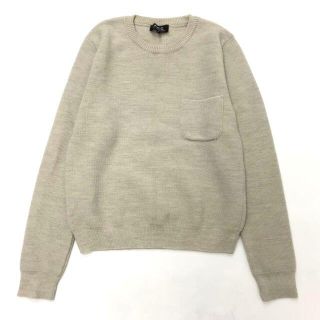 アーペーセー(A.P.C)のA.P.C. アーペーセー ポケット付 クルーネック ニット セーター XS(ニット/セーター)