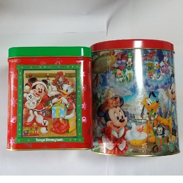 Disney(ディズニー)の空き缶 ディズニー 4個 エンタメ/ホビーのコレクション(その他)の商品写真