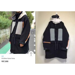 ソーイ(SOE)の定価96,120円★ソーイ 別注Wool Guide Parka/モッズコート(モッズコート)