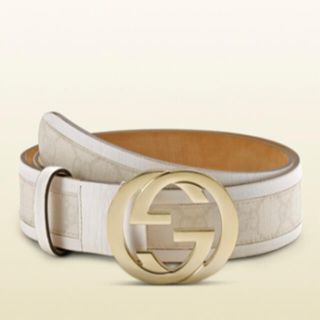 グッチ(Gucci)の【GUCCI】GGプラス レザーベルト(ベルト)