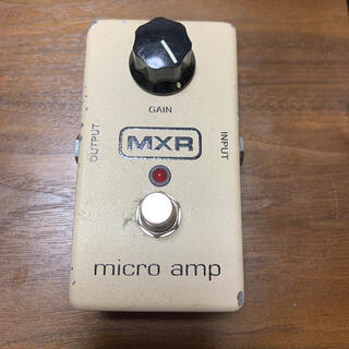 ダンロップ(DUNLOP)のmicro amp マイクロアンプ　MXR ダンロップ(エフェクター)