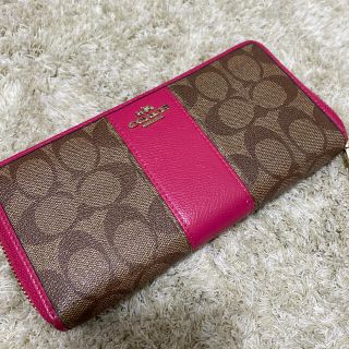 コーチ(COACH)のCOACH 長財布 ピンク(財布)