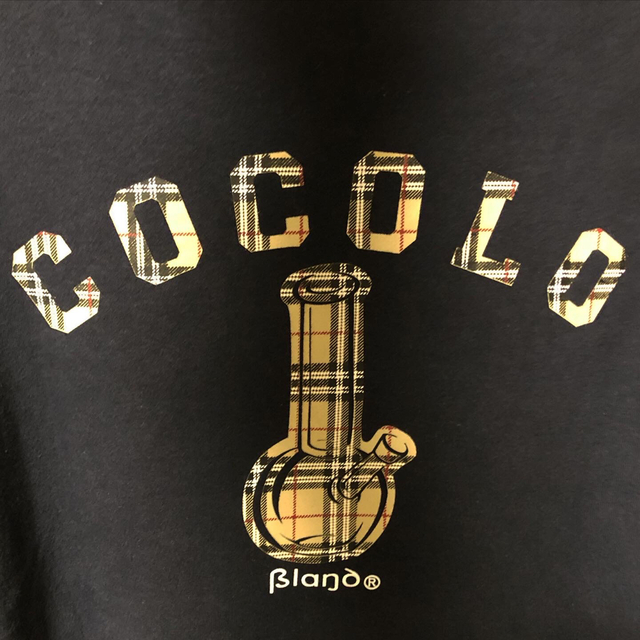 COCOLOBLAND(ココロブランド)のCOCOLO ココロブランド デカロゴ  プルオーバー パーカー ネイビー メンズのトップス(パーカー)の商品写真