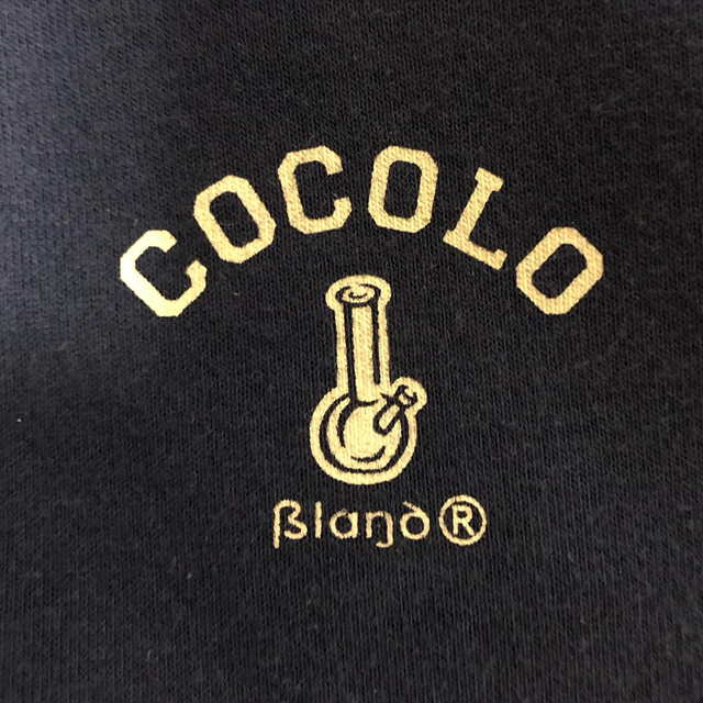 COCOLOBLAND(ココロブランド)のCOCOLO ココロブランド デカロゴ  プルオーバー パーカー ネイビー メンズのトップス(パーカー)の商品写真