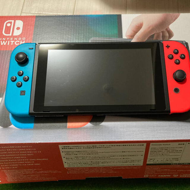 Nintendo Switch ニンテンドースイッチ ネオンブルー/ネオンレッド ...