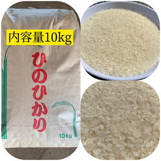 令和2年産 福岡県ヒノヒカリ 新米  規格外白米【中米】 10kg(米/穀物)