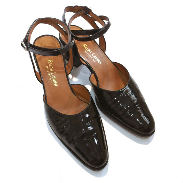 Ralph Lauren(ラルフローレン)のまっこ様専用◆RLストラップパンプス レディースの靴/シューズ(ハイヒール/パンプス)の商品写真