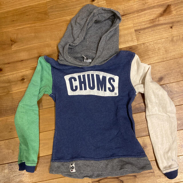 CHUMS(チャムス)のCHUMS パーカー  120 中古 キッズ/ベビー/マタニティのキッズ服男の子用(90cm~)(ジャケット/上着)の商品写真