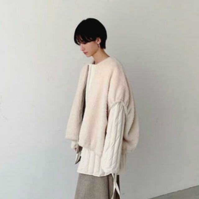 クラネCLANE BOA VEST LAYERED DOWN COAT