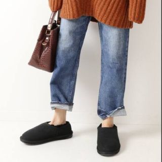 エミュー(EMU)のEMU エミュー スティンガーピコ　ブラック　23センチ　UGG　スリッポン(スリッポン/モカシン)