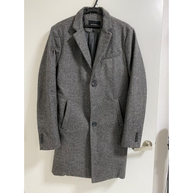 【美品】BANANA REPUBLIC グレー ウールコート