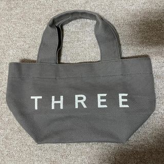 スリー(THREE)のTHREE トート GY S(トートバッグ)