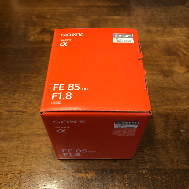 【新品未使用】 SONY FE 85mm F1.8 SEL85F18