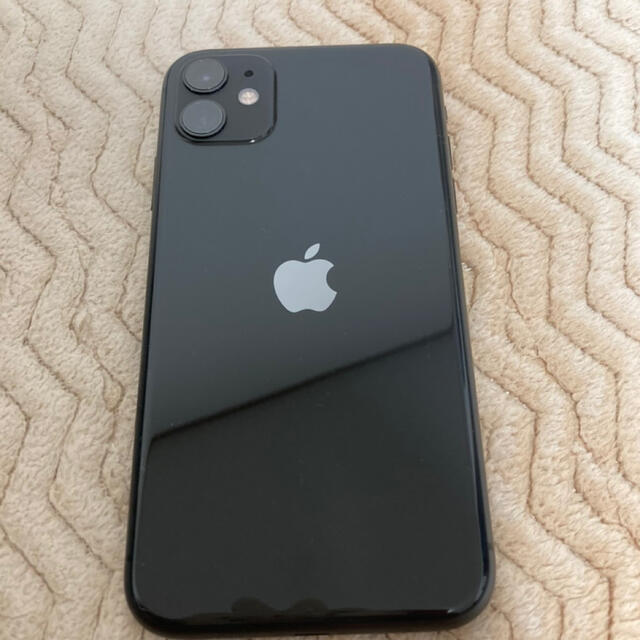 【SIMロック解除済み】iPhone 11 ブラック 64GB