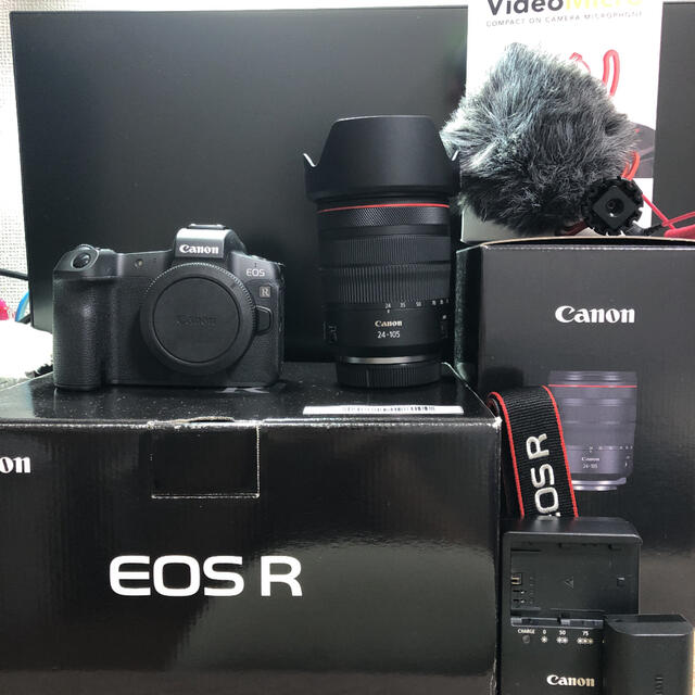 Canon EOS R 24-105Lレンズ、その他おまけまとめ売り