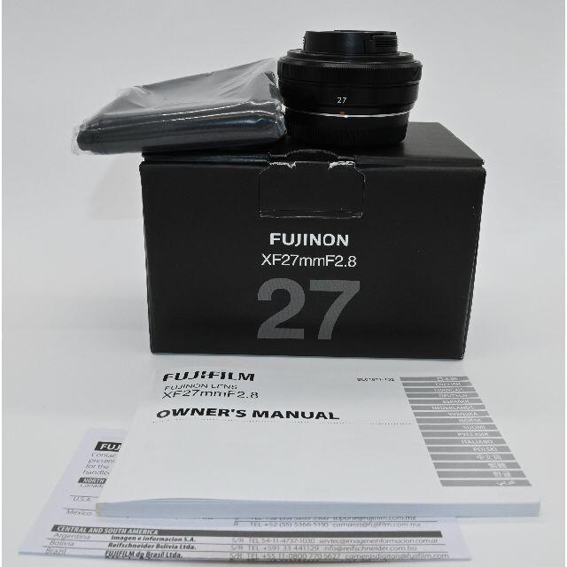 Fujinon XF 27mm F2.8