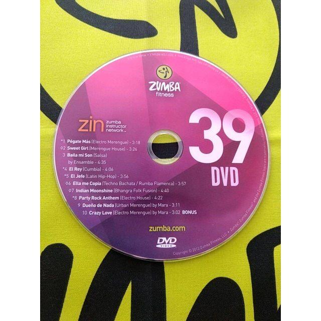 ズンバ　ZIN39  CD.DVD