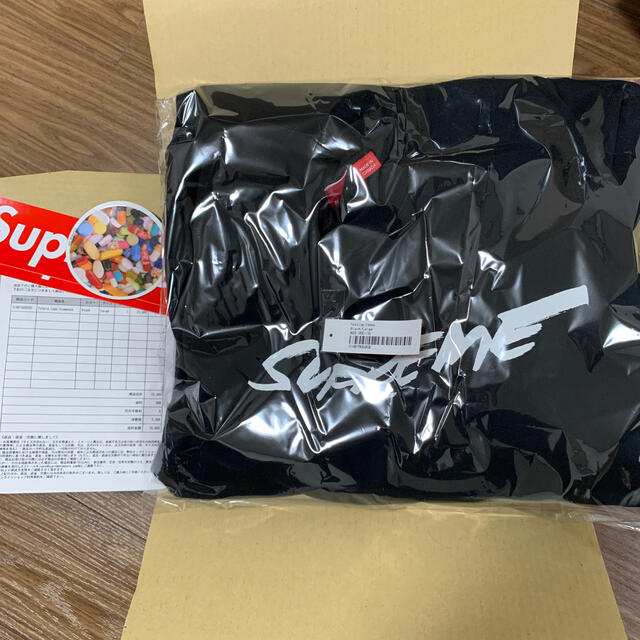 Supreme Futura Logo Crewneck Lサイズメンズ