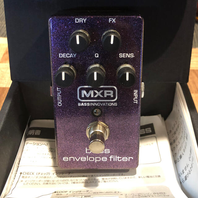 DUNLOP(ダンロップ)のMXR bass envelope filter  楽器のベース(ベースエフェクター)の商品写真