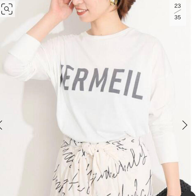 VERMEIL par iena ★大人気完売★VERMEILプリントTシャツ