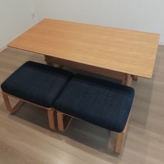 ムジルシリョウヒン(MUJI (無印良品))のtkrrさま専用(ダイニングテーブル)