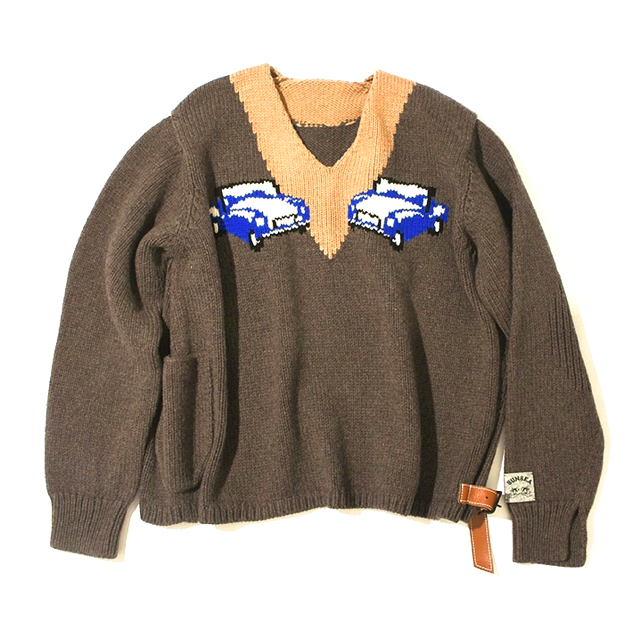 SUNSEA(サンシー)の【34様専用】SUNSEA MICK JAGGERD CAR SWEATER 3 メンズのトップス(ニット/セーター)の商品写真