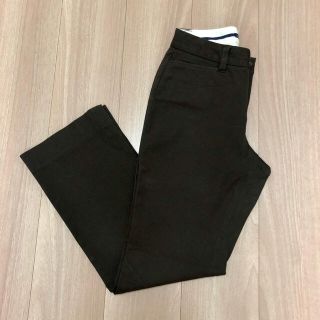 ギャップ(GAP)の★SALE★【美品】GAP：ストレッチパンツ（レディース）0サイズ　ブラウン(カジュアルパンツ)