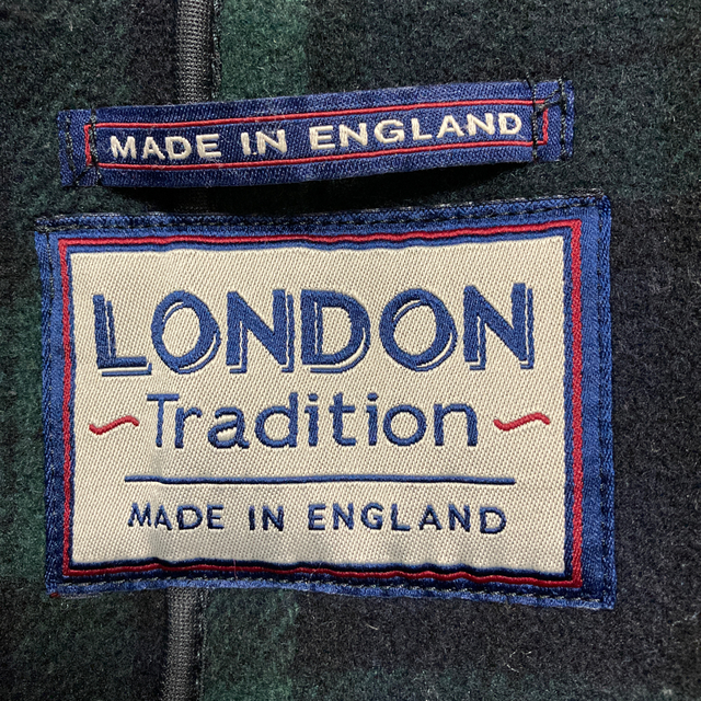 レディース◆LONDON TRADITIONのJS別注のExロングダッフルネイビー36