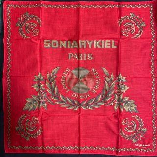 ソニアリキエル(SONIA RYKIEL)のソニアリキエル　ハンカチ　未使用難あり(ハンカチ)