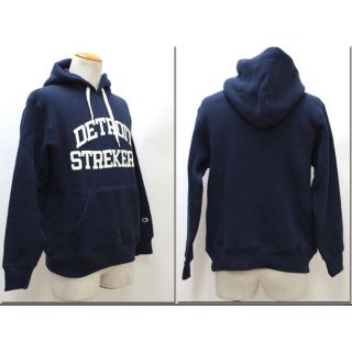 チャンピオン(Champion)の【チャンピオン】裏起毛パーカー　ネイビー(パーカー)