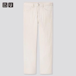 ユニクロ(UNIQLO)のレギュラーフィットジーンズ 29  Off White(デニム/ジーンズ)