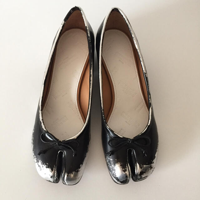 クリスマスツリー特価!靴新品未使用 Margiela マルジェラ 足袋 タビ パンプス バレリーナ 37
