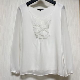 エニィファム(anyFAM)のanyFAM  上品なフリルシフォンブラウス(シャツ/ブラウス(長袖/七分))